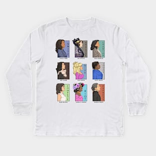 She Series - Real Women Version 3 Kids Long Sleeve T-Shirt